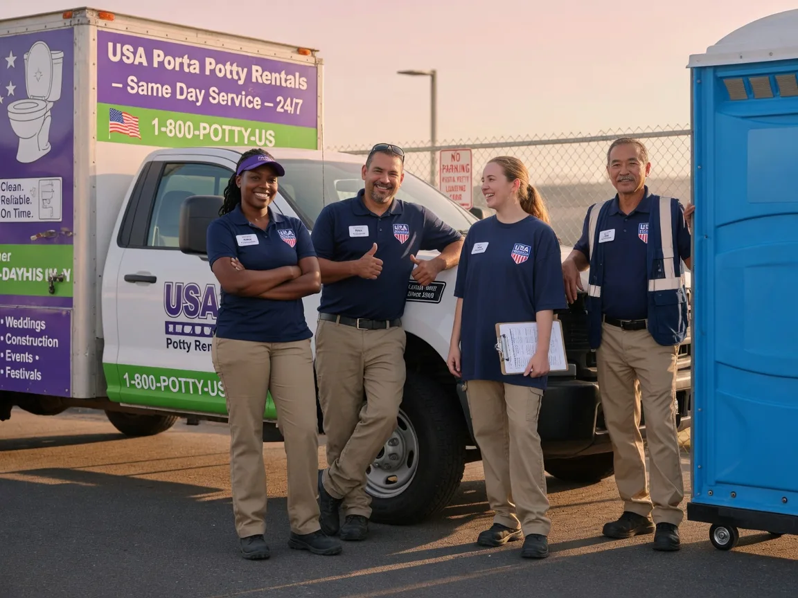 Porta Potty Rental company in Quecreek, PA